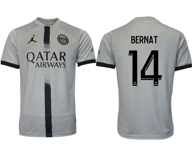 2022-2023 Paris saint germain 14 BERNAT away aaa version jerseys