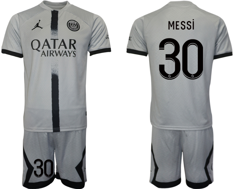 2022-2023 Paris saint germain 30 MESSi away jerseys Suit