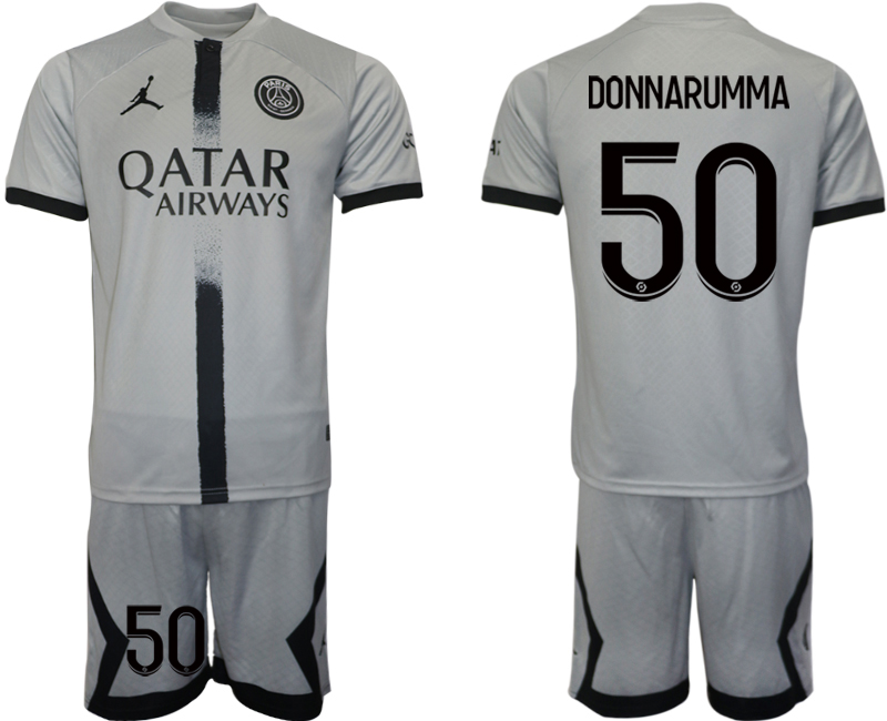 2022-2023 Paris saint germain 50 DONNARUMMA away jerseys Suit