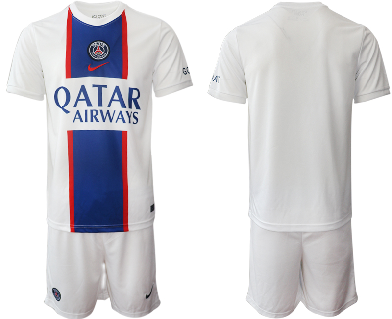 2022-2023 Paris saint germain Blank Secend away jerseys Suit