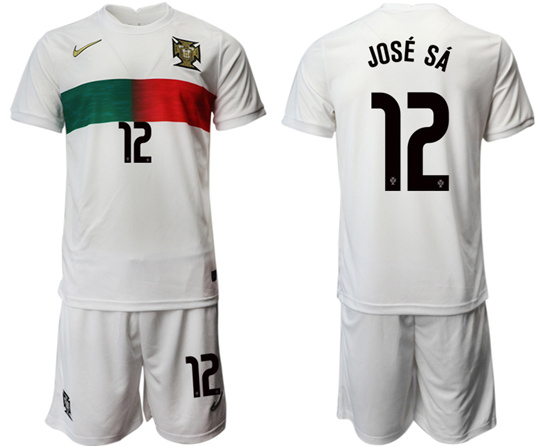 2022-2023 Portugal 12 JOSE SA away jerseys Suit2