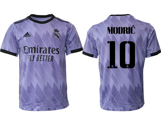 2022-2023 Real Madrid 10 MODRIC away aaa version jerseys