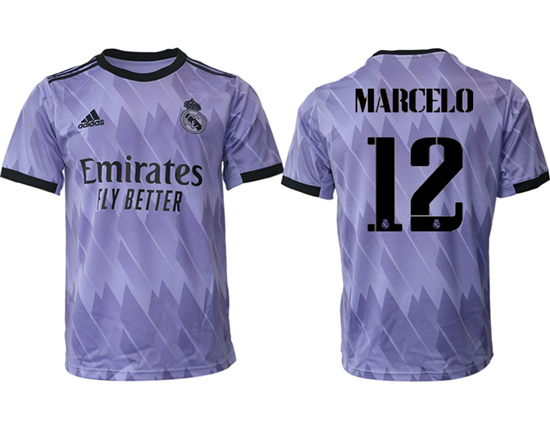 2022-2023 Real Madrid 12 MARCELO away aaa version jerseys