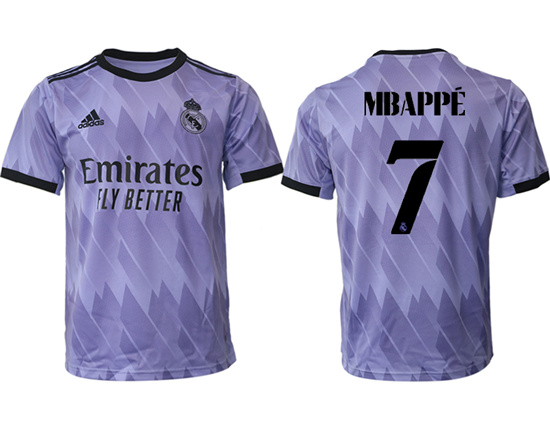 2022-2023 Real Madrid 7 MBAPPE away aaa version jerseys