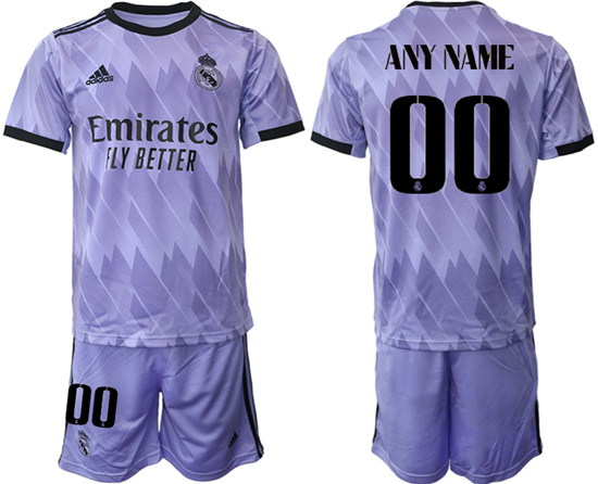 2022-2023 Real Madrid Custom away jerseys Suit