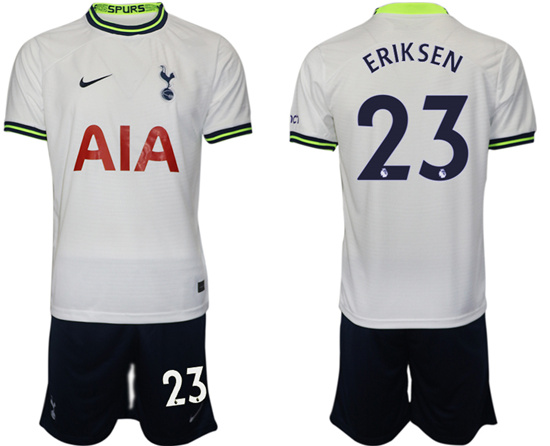 2022-2023 Tottenham Hotspur 23 ERIKSEN home jerseys Suit