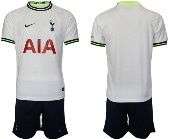 2022-2023 Tottenham Hotspur Blank home jerseys Suit