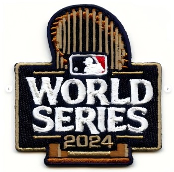 2024 MLB World Series Hat Jersey Patch