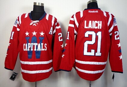 Washington Capitals #21 Brooks Laich 2015 Winter Classic Red Jersey