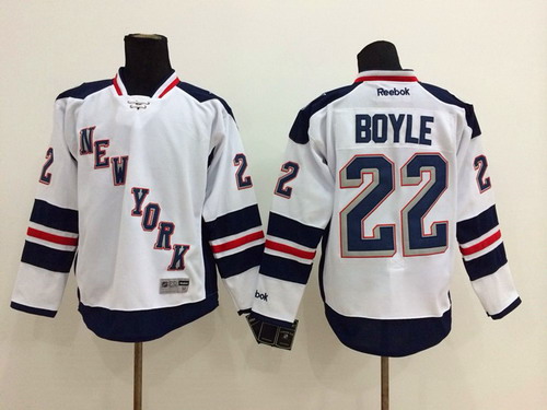 New York Rangers #22 Dan Boyle 2014 Stadium Series White Jersey