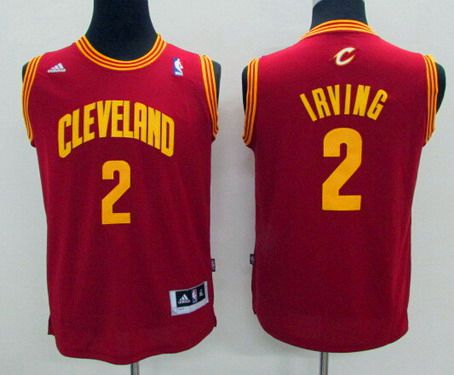 Youth Cleveland Cavaliers #2 Kyrie Irving Red Jersey