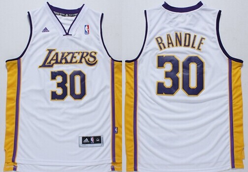 Los Angeles Lakers #30 Julius Randle Revolution 30 Swingman White Jersey 