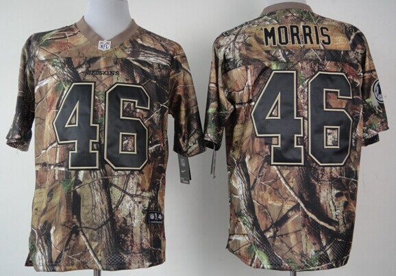 Nike Washington Redskins #46 Alfred Morris Realtree Camo Elite Jersey