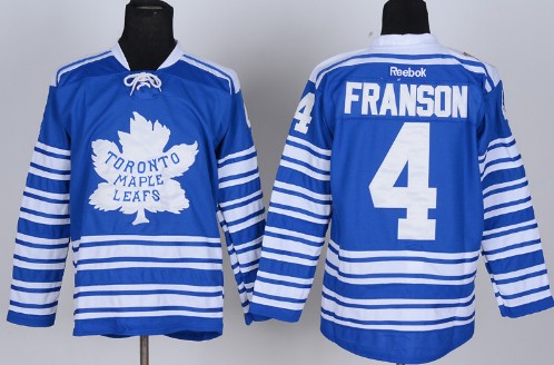 Toronto Maple Leafs #4 Cody Franson 2014 Winter Classic Blue Jersey