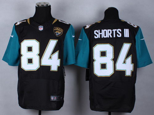 Nike Jacksonville Jaguars #84 Cecil Shorts III 2013 Black Elite Jersey