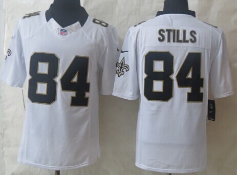 Nike New Orleans Saints #84 Kenny Stills White Limited Jersey