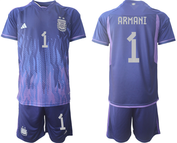 Argentina 1 ARMANI 2022-2023 away jerseys Suit