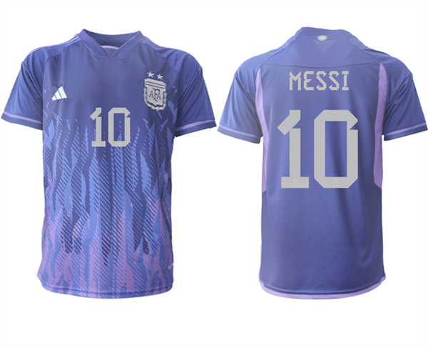 Argentina 10 MESSI 2022-2023 away aaa version jerseys