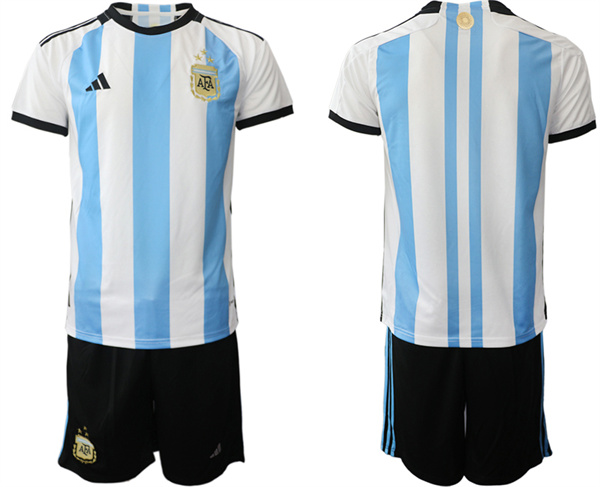 Argentina Blank 2022-2023 Home jerseys Suit