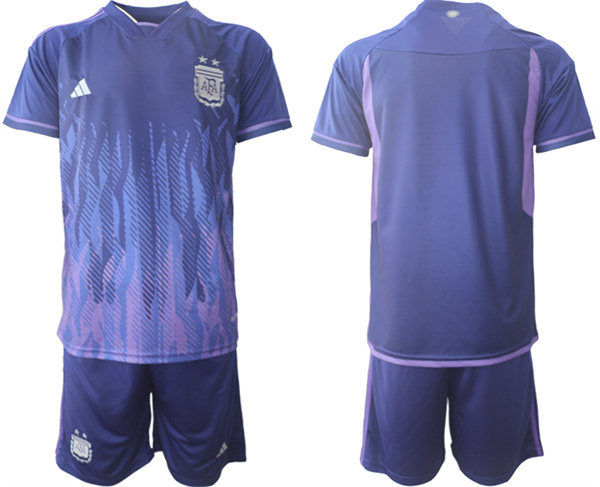 Argentina Blank 2022-2023 away jerseys Suit