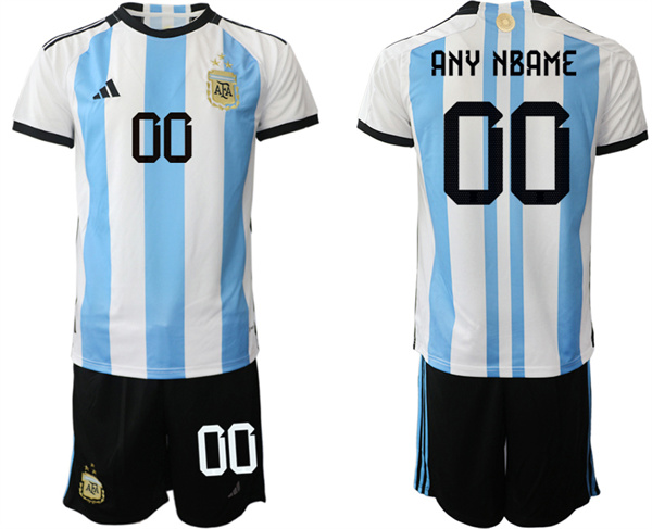 Argentina Custom 2022-2023 Home jerseys Suit