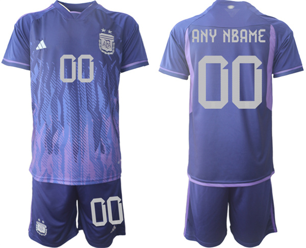 Argentina Custom 2022-2023 away jerseys Suit