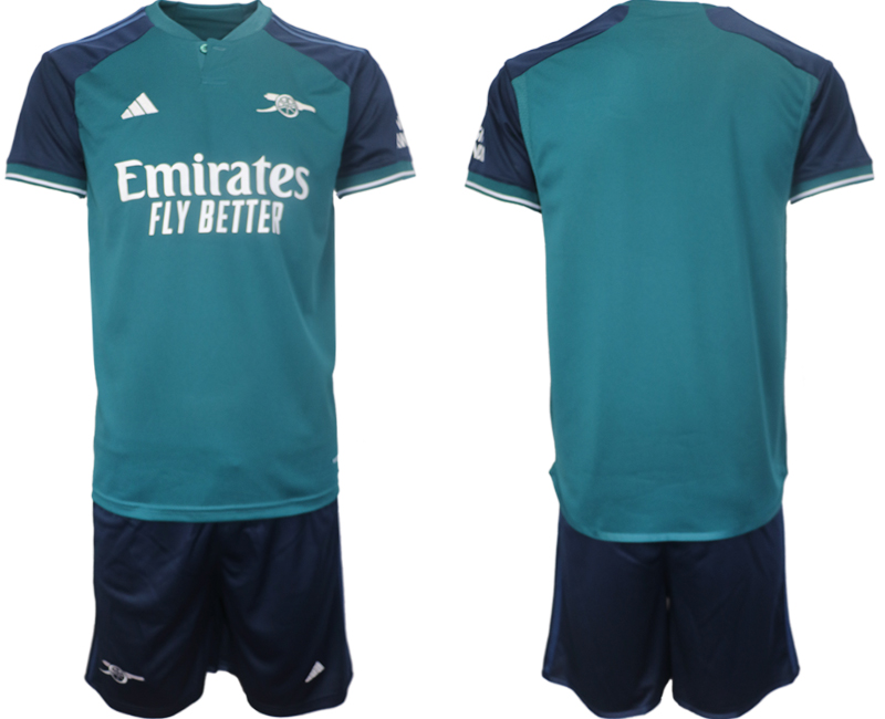 Arsenal 2nd away Blank 2023-24 suit Soccer Jerseys