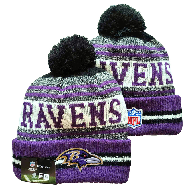 Baltimore Ravens 2024 Knit Hats 123