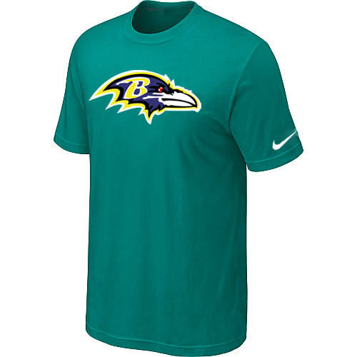 Baltimore Ravens Sideline Legend Authentic Logo T-Shirt Green