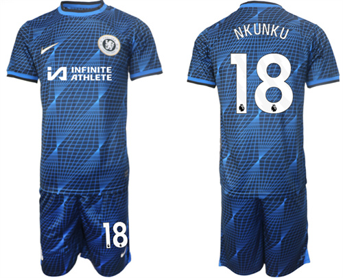 Chelsea Nike Away Stadium Shirt away 18# NKUNKU 2023-2024 Jerseys