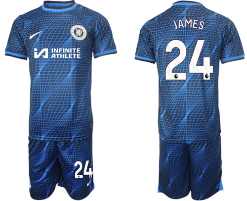 Chelsea Nike Away Stadium Shirt away 24# JAMES 2023-2024 Jerseys