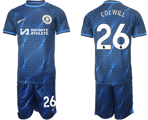 Chelsea Nike Away Stadium Shirt away 26# COLWILL 2023-2024 Jerseys