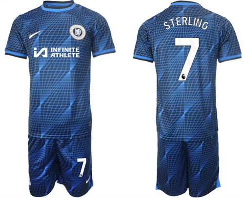 Chelsea Nike Away Stadium Shirt away 7# STERLING 2023-2024 Jerseys