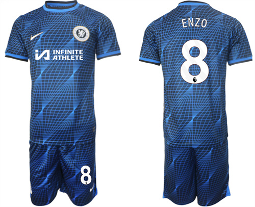 Chelsea Nike Away Stadium Shirt away 8# ENZO 2023-2024 Jerseys