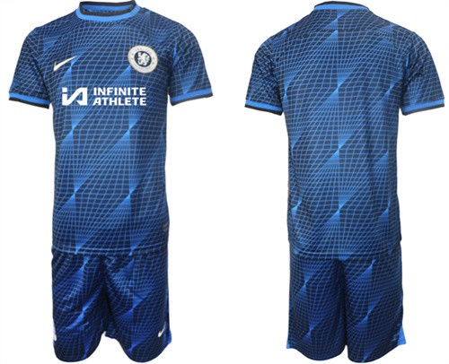 Chelsea Nike Away Stadium Shirt away Blank 2023-2024 Jerseys