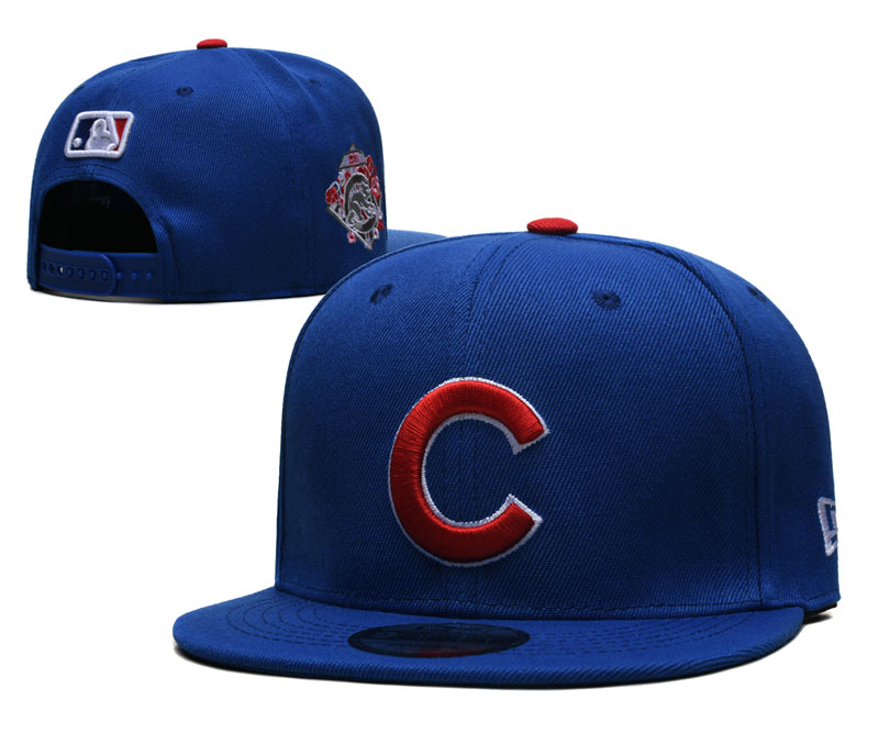 Chicago Cubs Stitched Snapback Hats 031