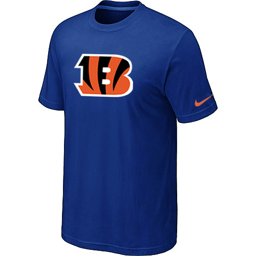 Cincinnati Bengals  Sideline Legend Authentic Logo T-Shirt Blue