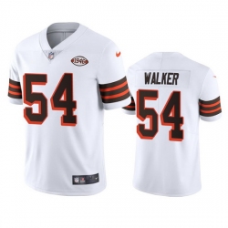 Cleveland Browns 54 Anthony Walker Nike 1946 Collection Alternate Vapor Limited NFL Jersey White