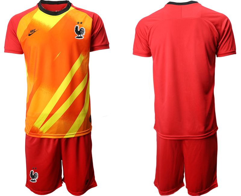 France-Red-Goalkeeper-UEFA-Euro-2020-Soccer-Jersey