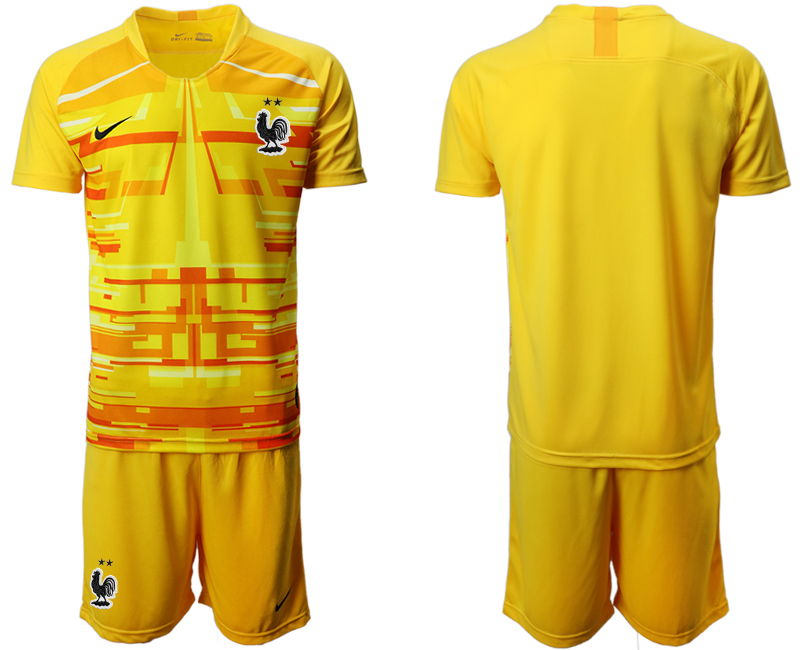 France-Yellow-Goalkeeper-UEFA-Euro-2020-Soccer-Jersey