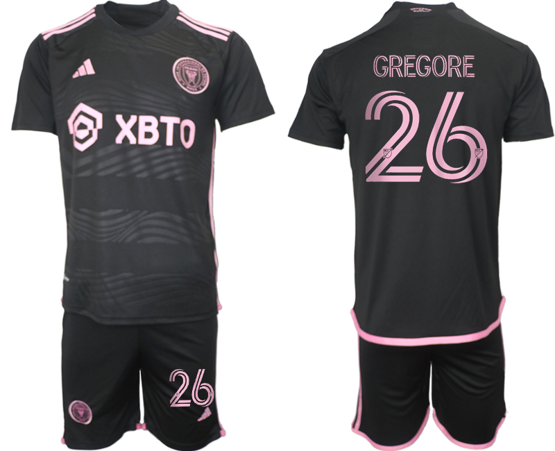 Inter Miami CF away 26# GREGORE 2023-24 suit soccer jerseys