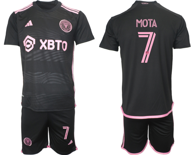 Inter Miami CF away 7# MOTA 2023-24 suit soccer jerseys