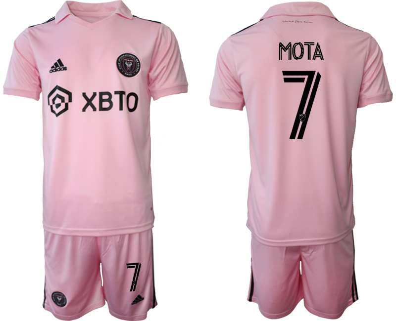 Inter Miami CF home 7# MOTA 2023-24 suit soccer jerseys