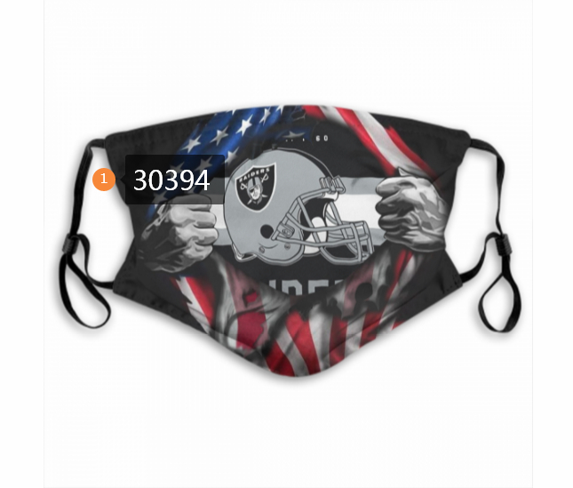 Las-Vegas-Raiders-Team-Face-Mask-Cover-with-Earloop-30394