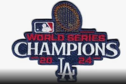 Los Angeles Dodgers 2024 World Series Champions Patch