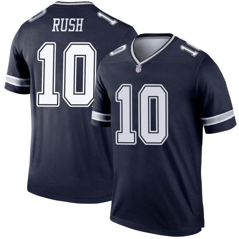 MEN'S COOPER RUSH #10 DALLAS COWBOYS LEGEND NAVY JERSEY