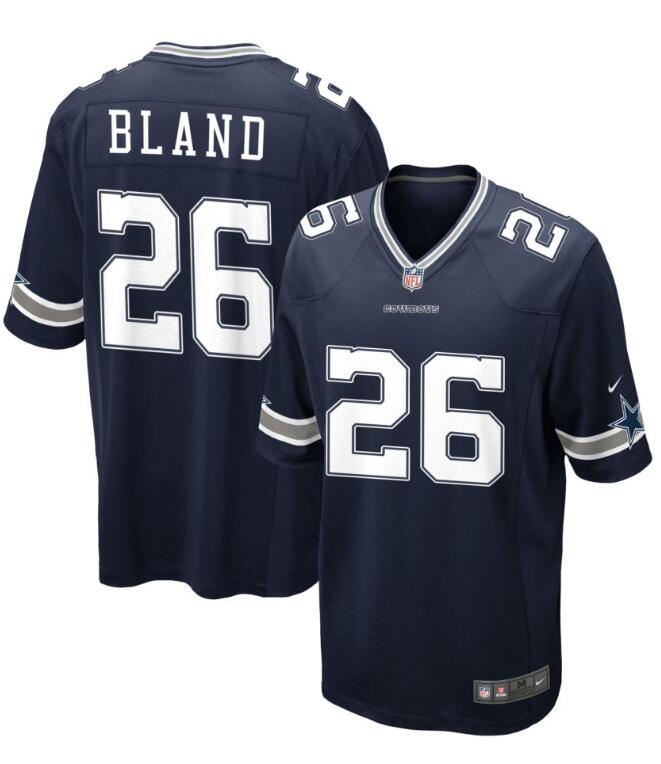 MEN'S DALLAS COWBOYS #26 DaRon Bland LEGEND NAVY BLUE JERSEYS