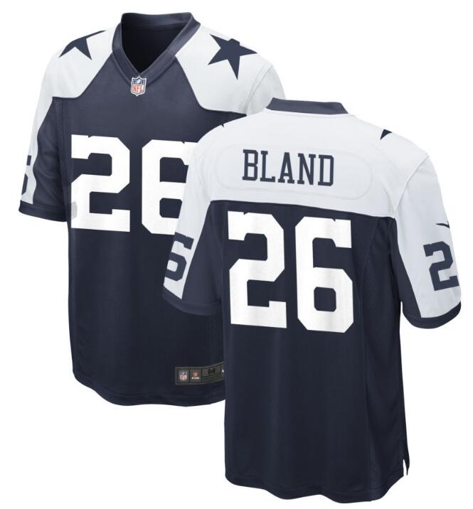 MEN'S DALLAS COWBOYS #26 DaRon Bland LIMITED ALTERNATE VAPOR UNTOUCHABLE NAVY JERSEY