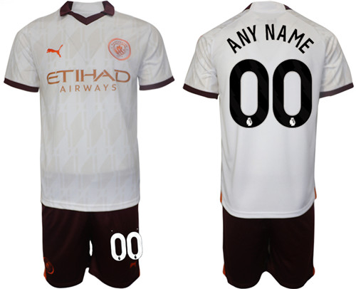 Manchester City Custom away any name