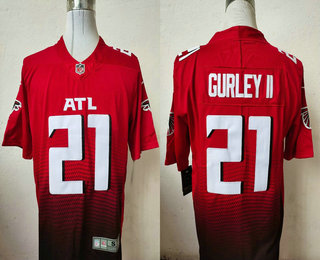 Men's Atlanta Falcons #21 Todd Gurley II Red 2020 NEW Vapor Untouchable Stitched NFL Nike Limited Jersey